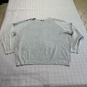 Cutter Buck Sweater Mens 3X‎ Big Grey Thermal Pullover Outdoors Base Layer